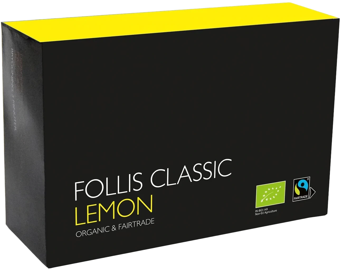 Lemon, Økologisk & Fairtrade, 100stk, Follis Classic