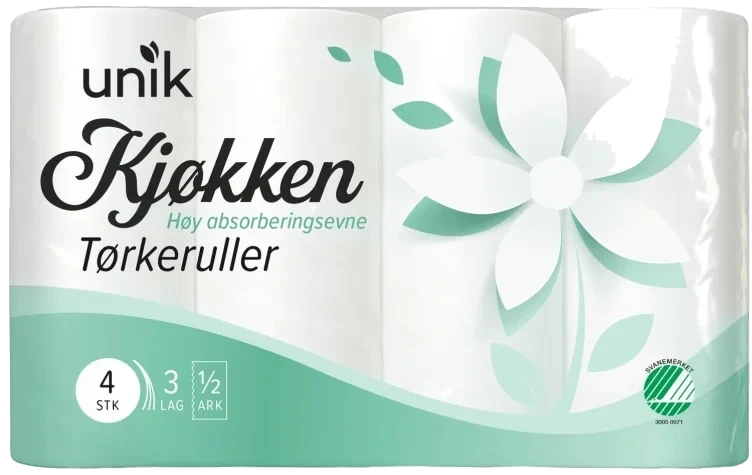 Tørkerull Kjøkken 4rl Unik