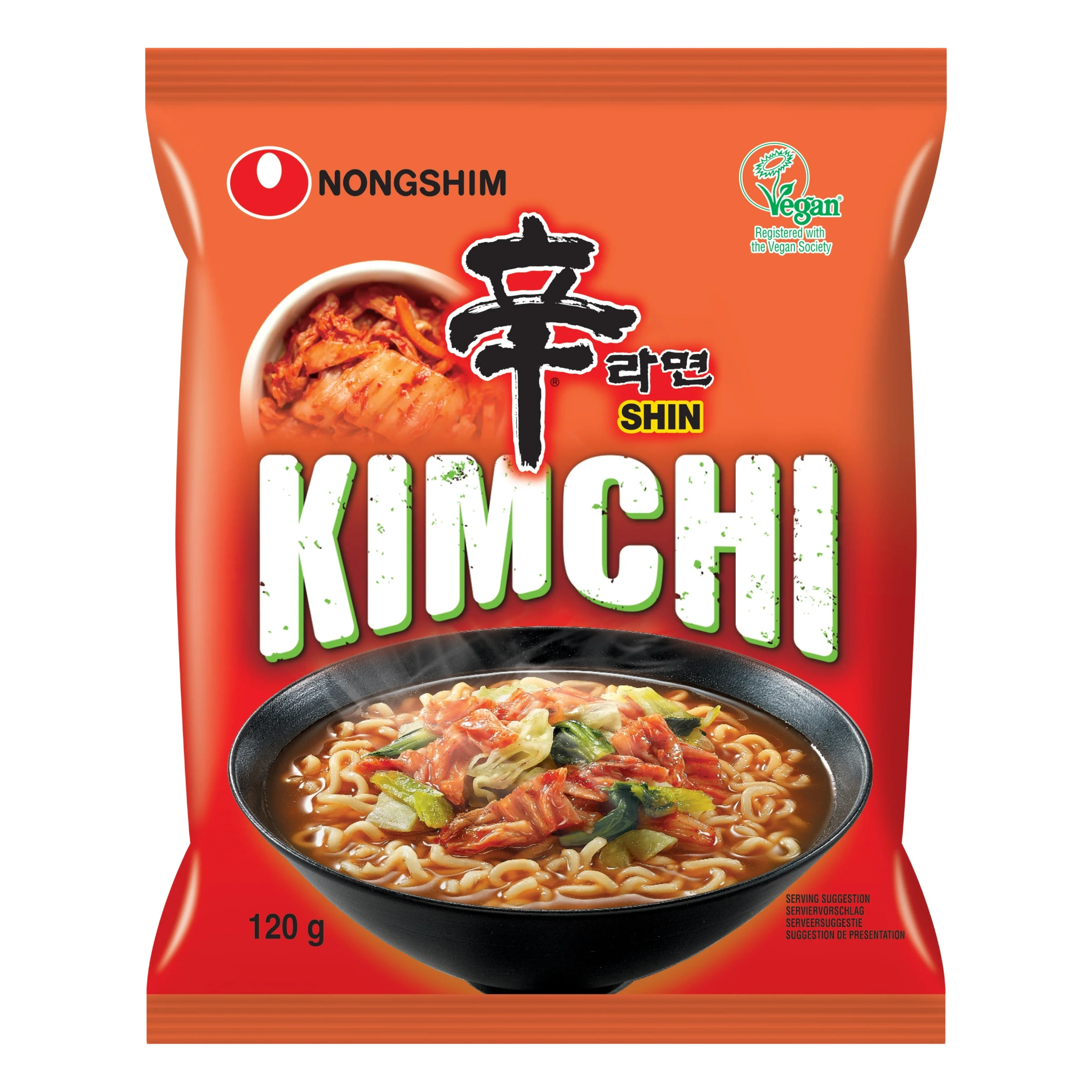 Snabbnudlar Kimchi Ramyun 0.120KG