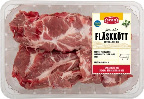 Skivspill fläsk