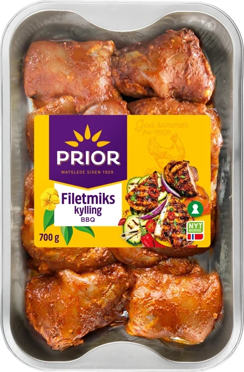 Kylling Filetmiks Bbq 700g