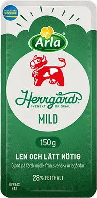 Herrgård® skivad ost 28%