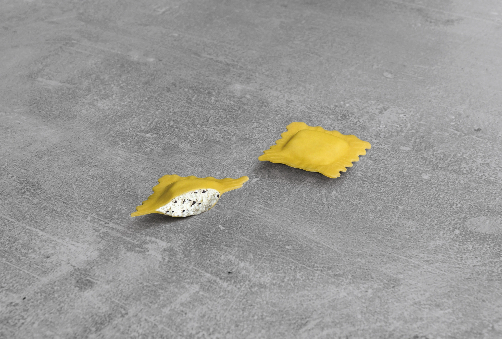 Rana Ravioli Cacio & Pepe, Äggpasta