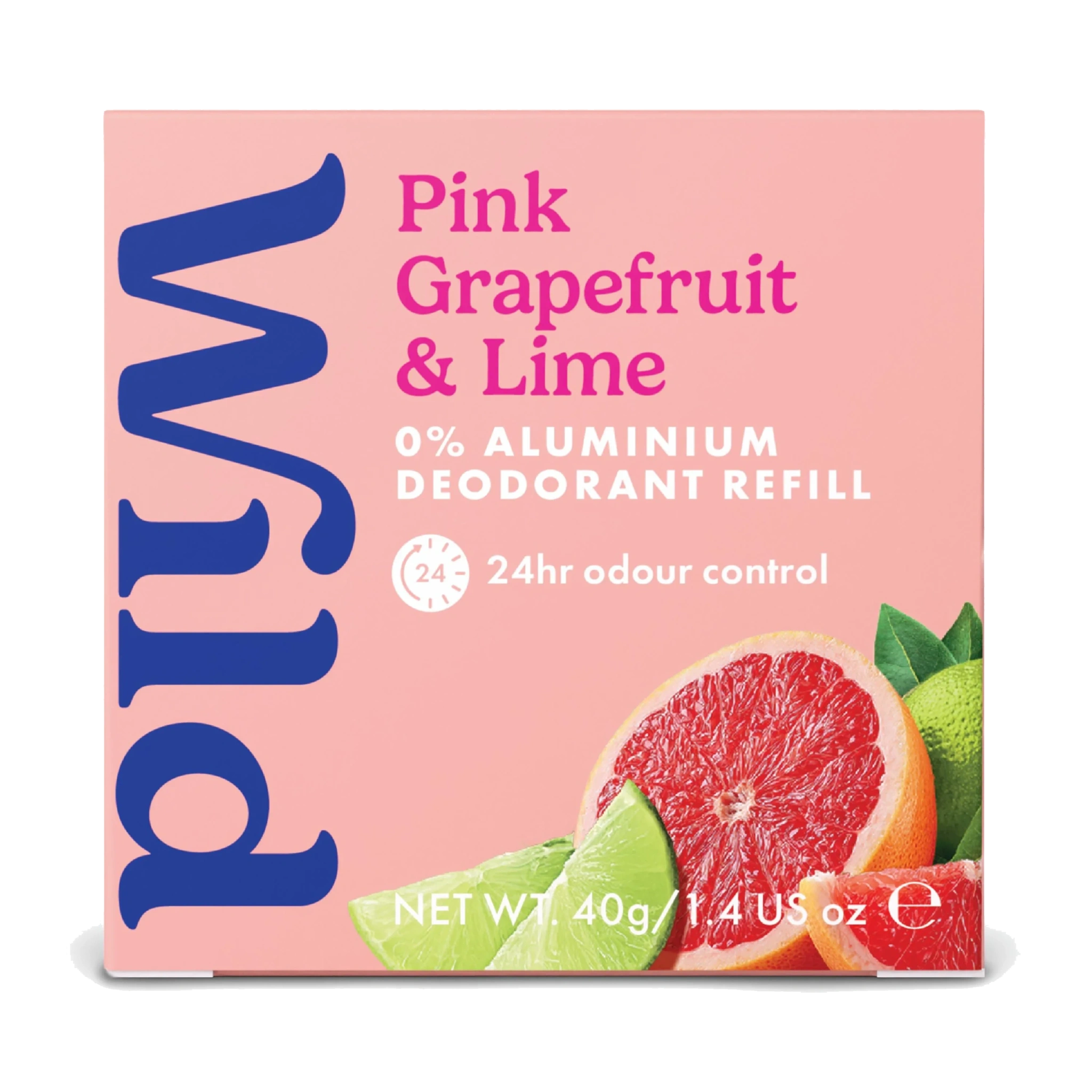 Wild Deo Pink Grapefruit & Lime Refill, 40 g