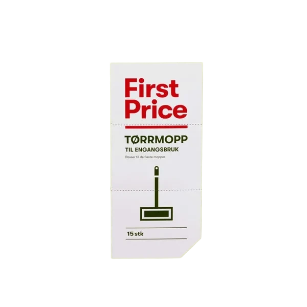 Tørrmopp 15stk First Price