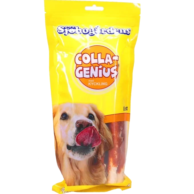 Hundgodis Collagenius Kyckling 8-pack