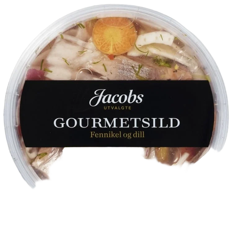 Gourmetsild Fennikel/dill 320g Jacobs
