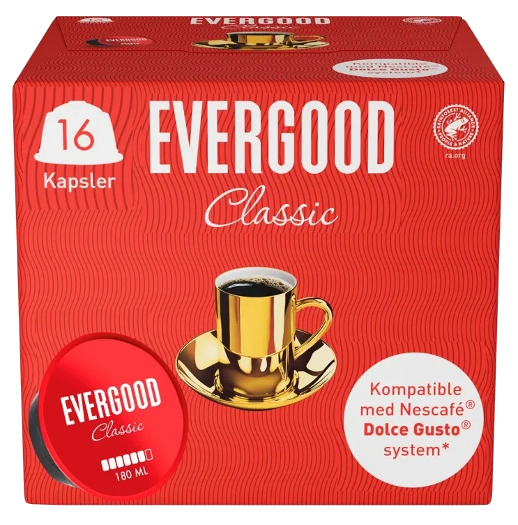 Evergood Classic Kaffekapsel 16stk