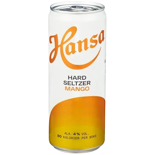 Hansa Hard Seltzer Mango 0,33l boks