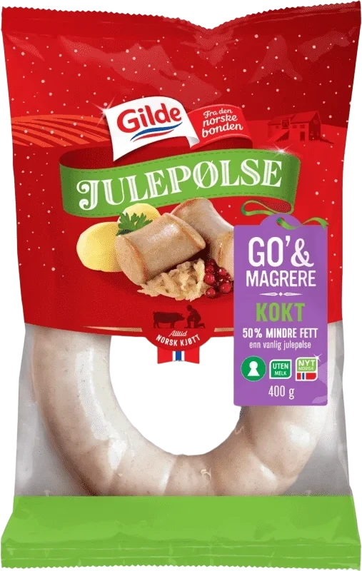 Gilde Julepølse Go&Mager 400g