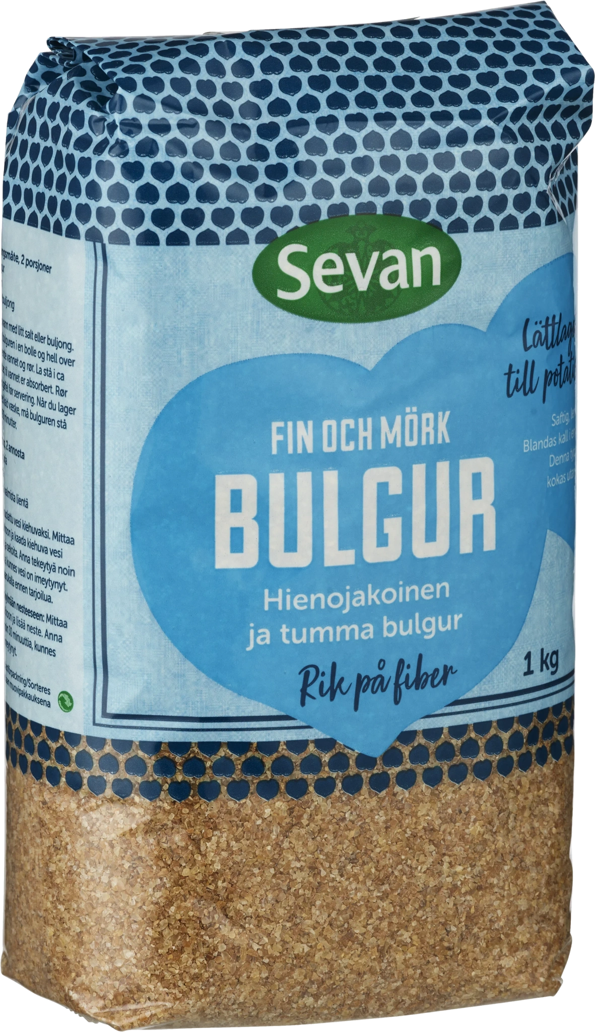 Bulgur fin och mörk
