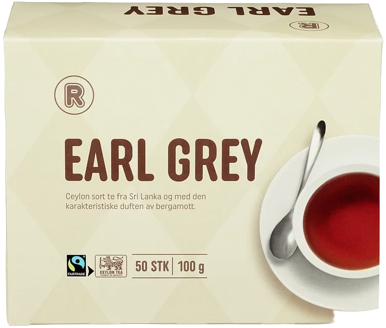 Earl grey te 50pk fairtrade 100g