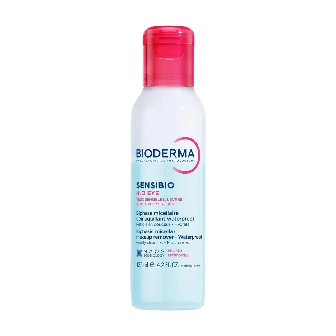 Bioderma Sensibio H2O Micellar Eye Make Up Remover, 125 ml