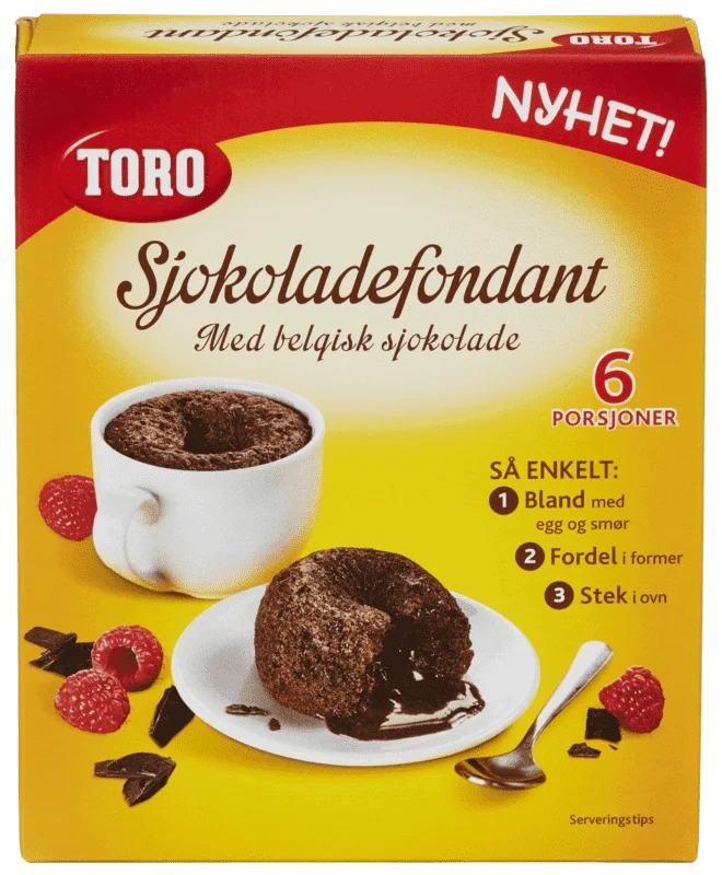 Toro Sjokoladefondant 232g