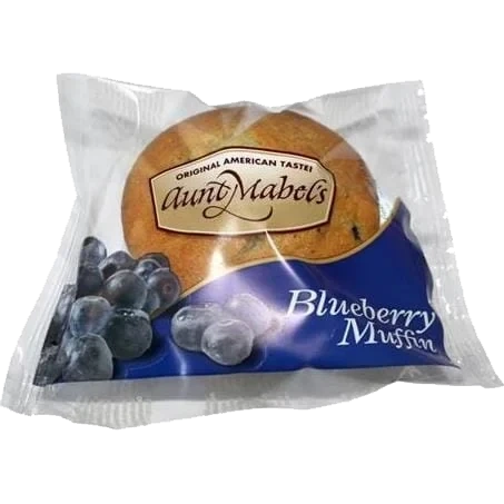Muffins Mini M/Blåbær 50stk