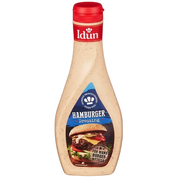 Hamburgerdressing 470g Idun