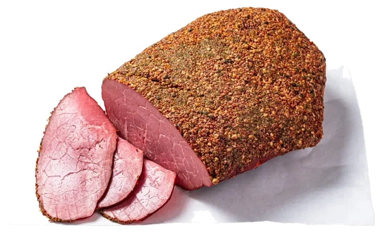 Nyskåret Pastrami Av Angus Storfe pr Kg
