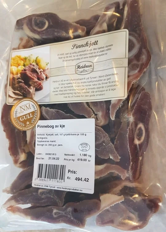 Pinnebog av Kje Ca 1.5kg Heidrun