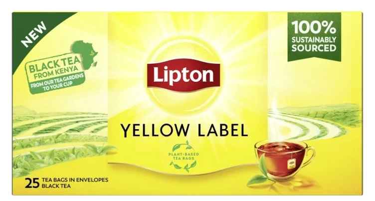 Yellow Label Tea 25pos Lipton