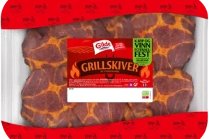 Svin Grillskiver av Nakke 1,5kg Pk