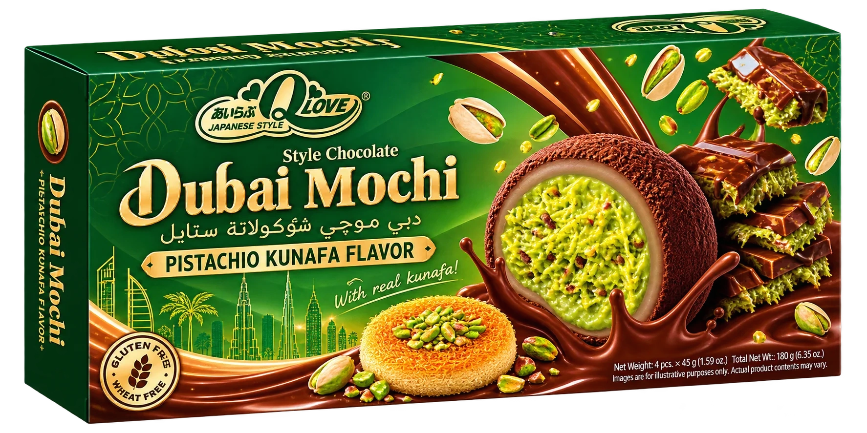 QLove Dubai Mochi 45g