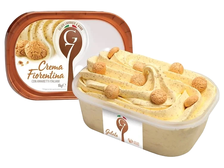 Crema Fiorentina 2l G7 Ekte Italiensk Iskrem