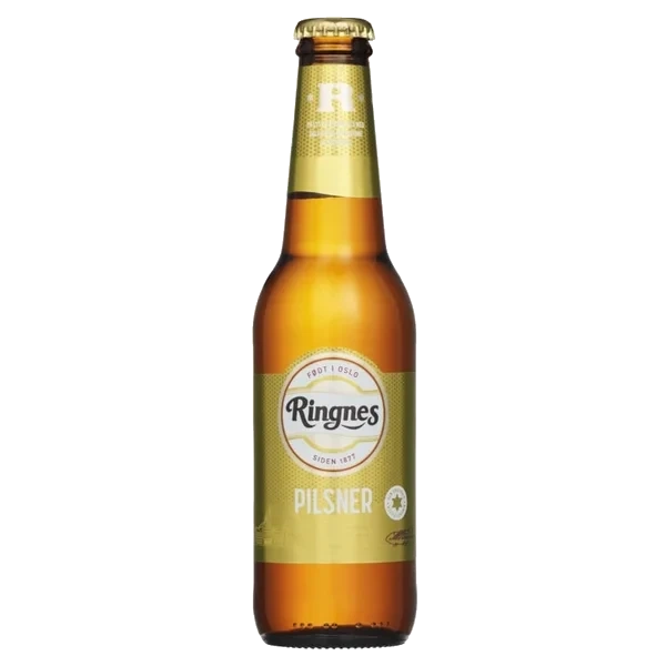 Ringnes Pilsner 0,33l Fl 24stk Kasse