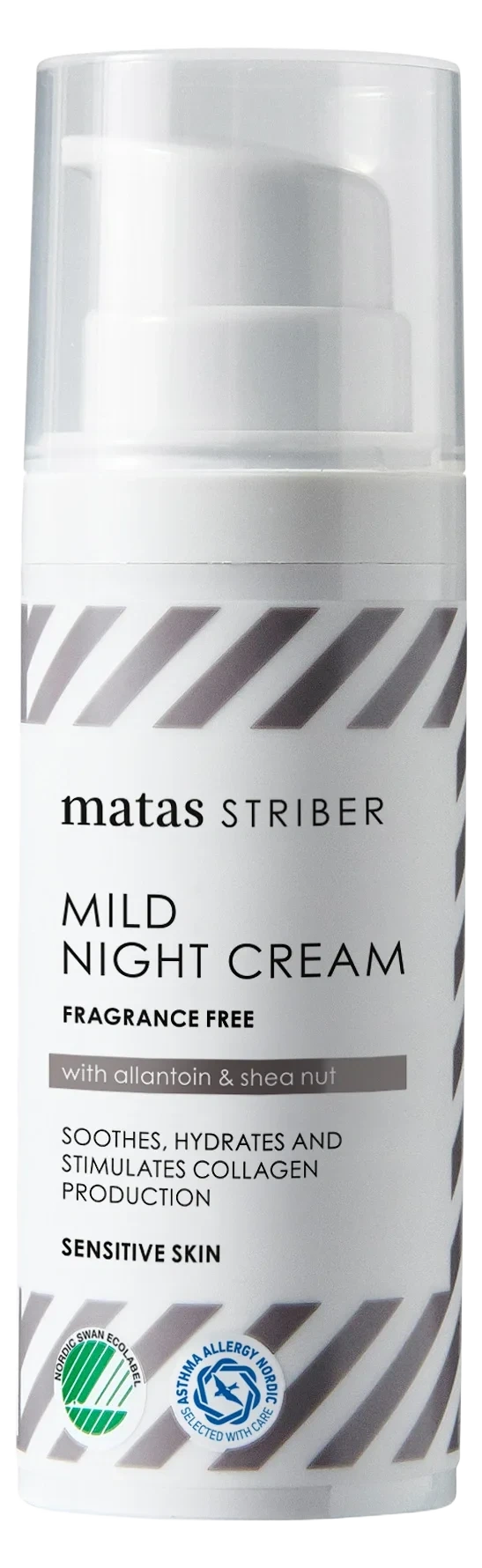 Matas Striber Mild Night Creme For Sensitive Skin 50 ml