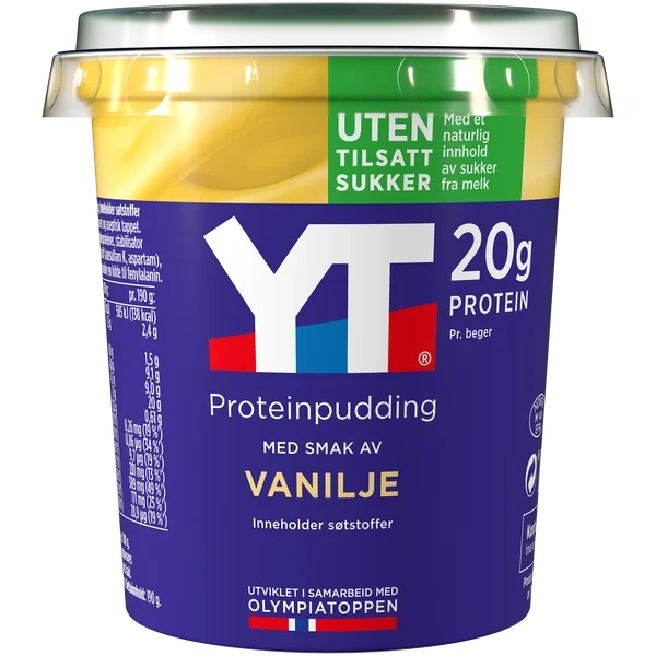 Yt Proteinpudding Vanilje 190 G