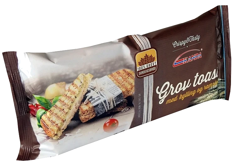 Grov toast 2-pk  190g