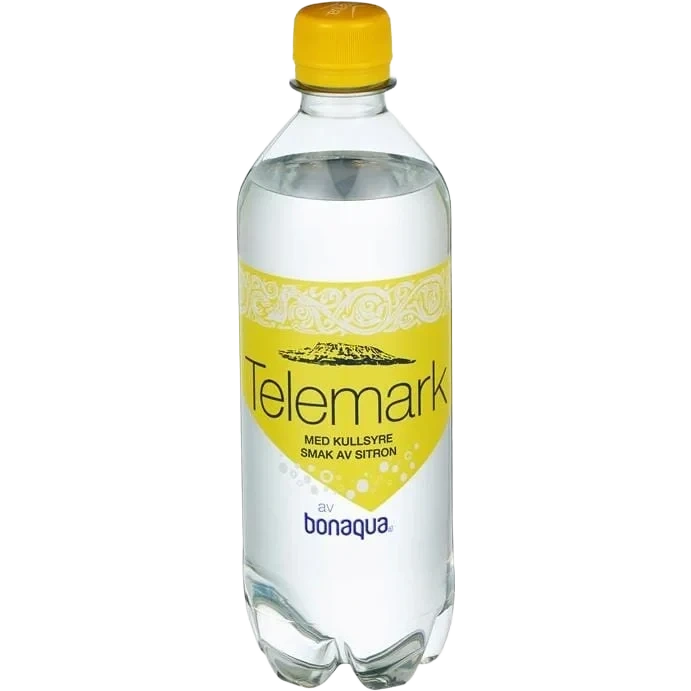 Telemark Kildevann M/Kullsyre Sitron 24x0,5l