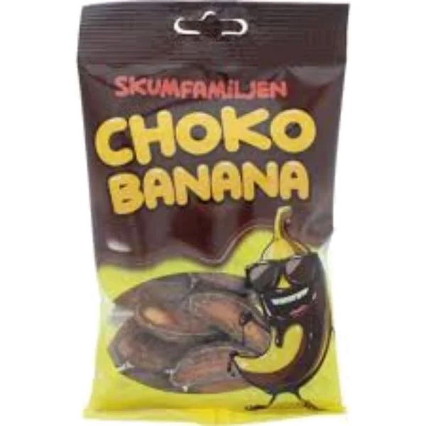 Skumfamiljen Chocobanana 70g