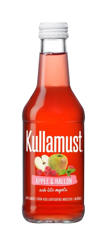 Äppelmust Hallon