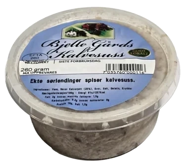 Kalvesuss 260g Bjelle Gamle Gård