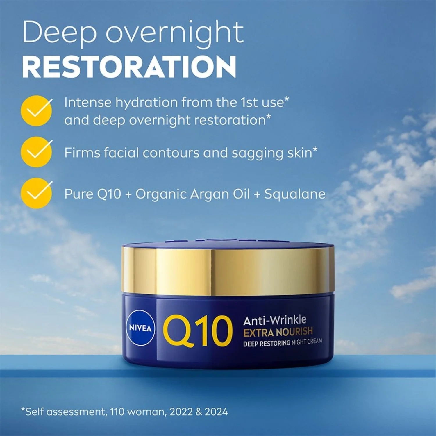 NIVEA Q10 Extra Nourish Night Cream
