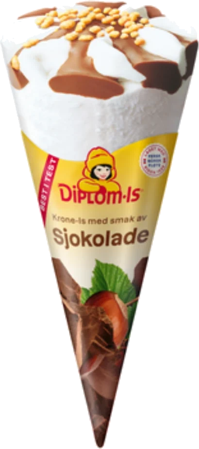 Diplom-Is Krone-Is Sjokolade