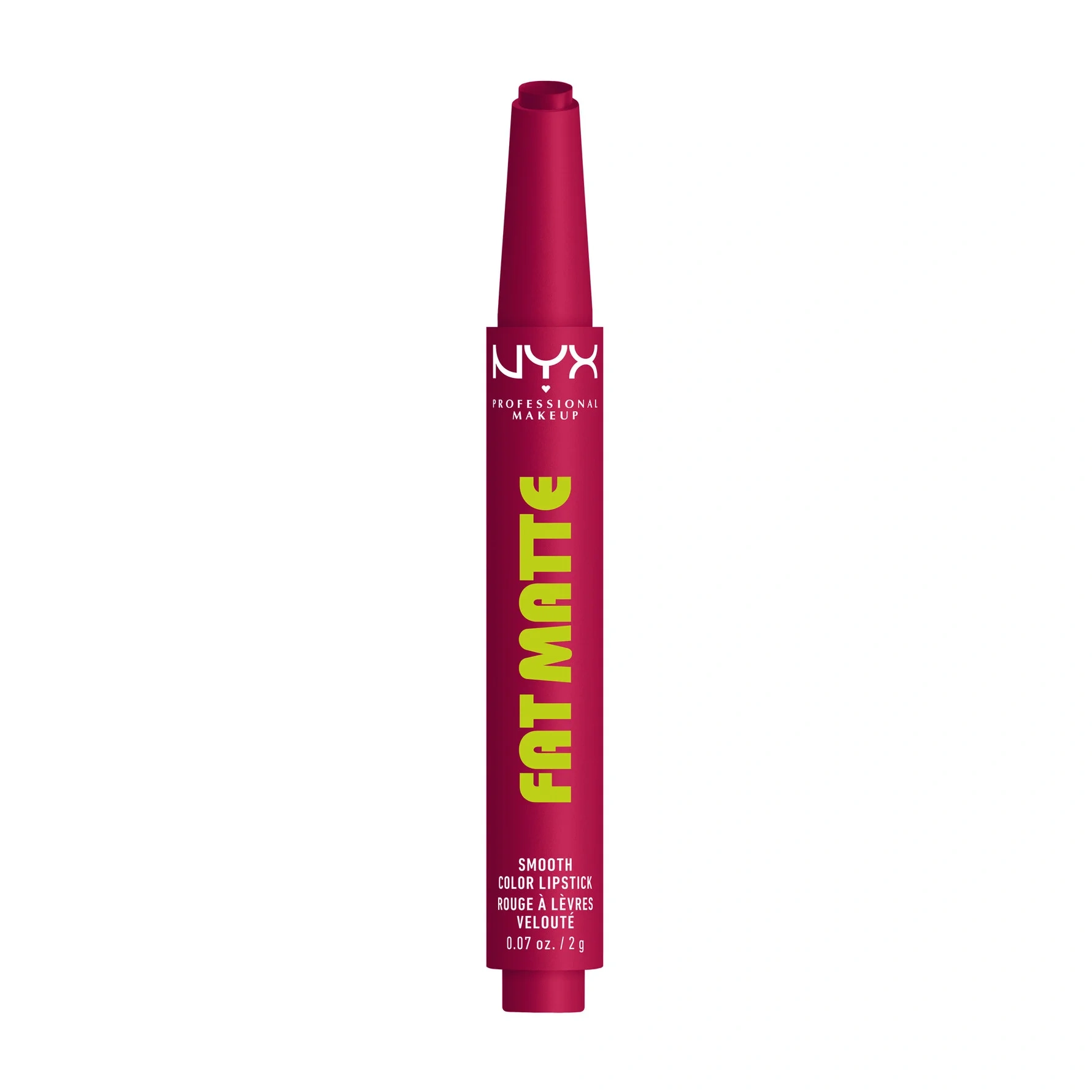 NYX PROFESSIONAL MAKEUP Fat Matte Slick Click Lip Balm 14 Hibiscus Hug