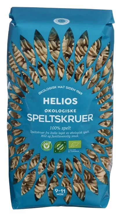 Speltskruer Økologisk 500g Helios