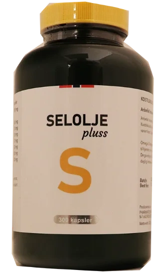 Selolje Pluss 300kapsler