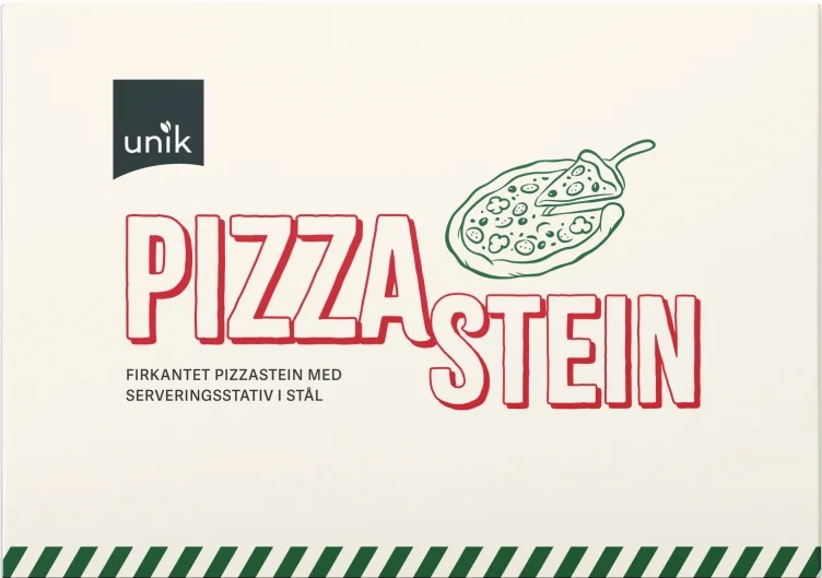 Pizzastein Firkantet Unik