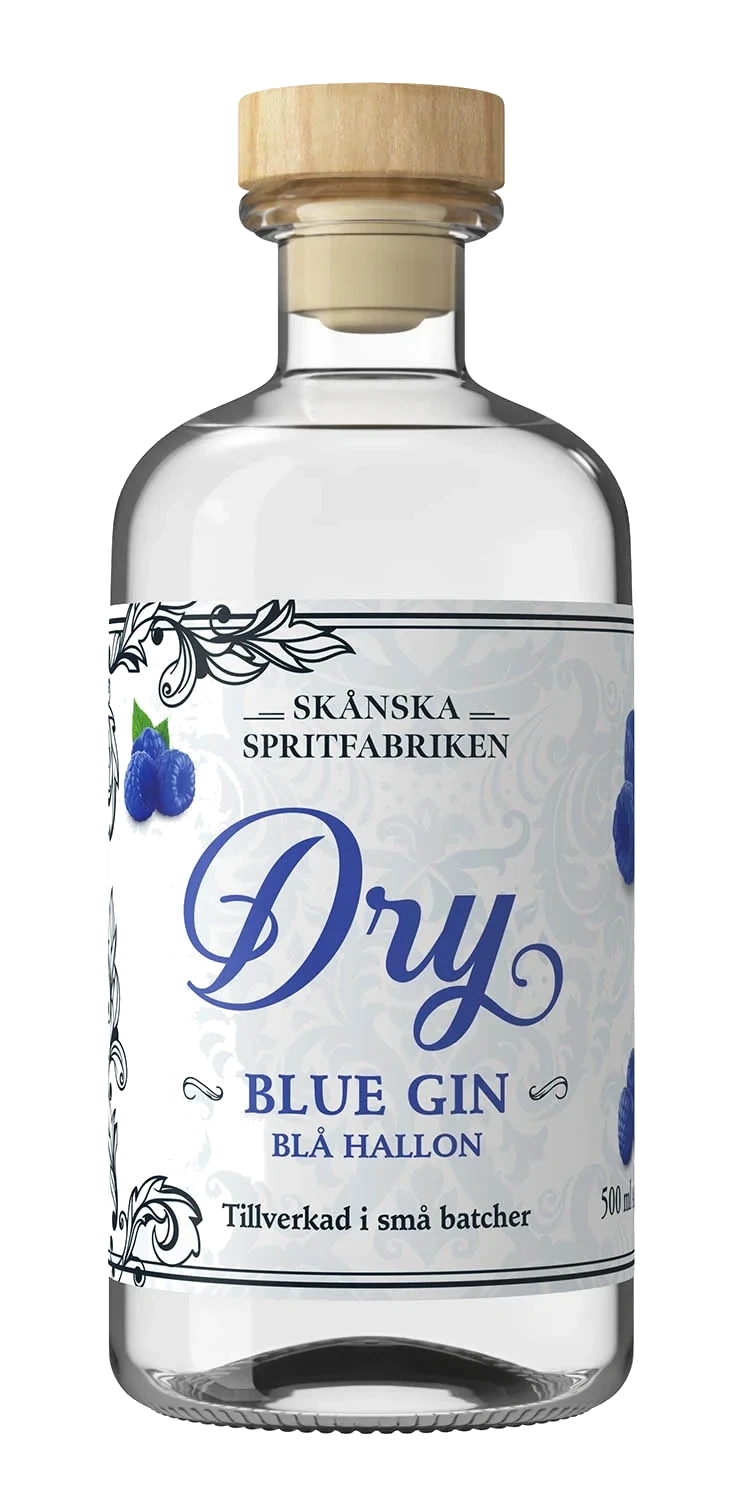 dry Blue Gin