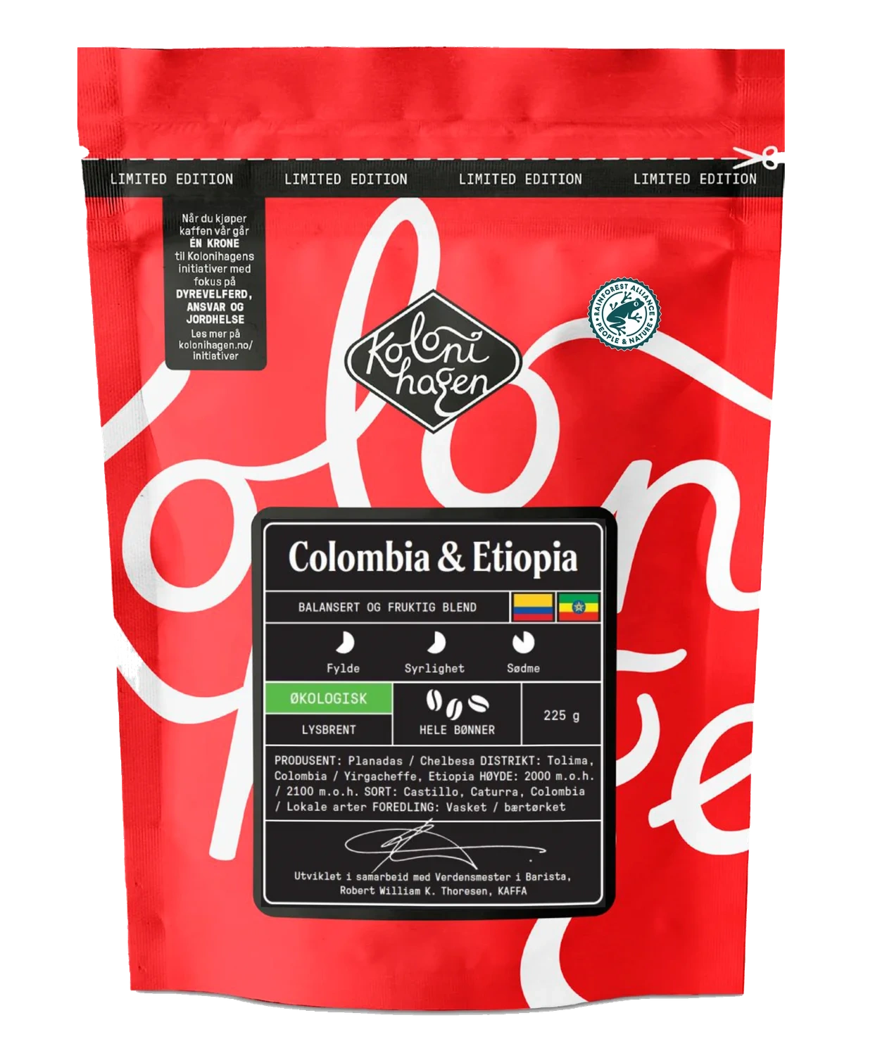 Colombia & Etiopia Limited edition