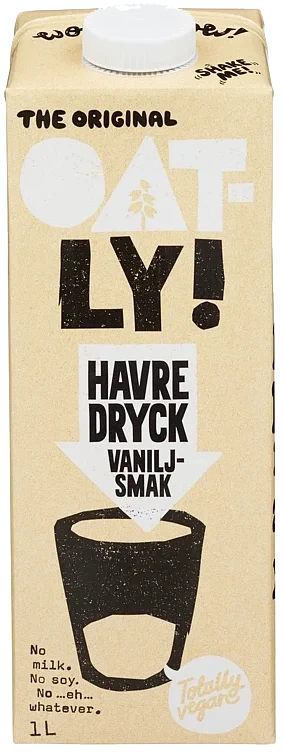 Havredrikk vaniljesmak  1l