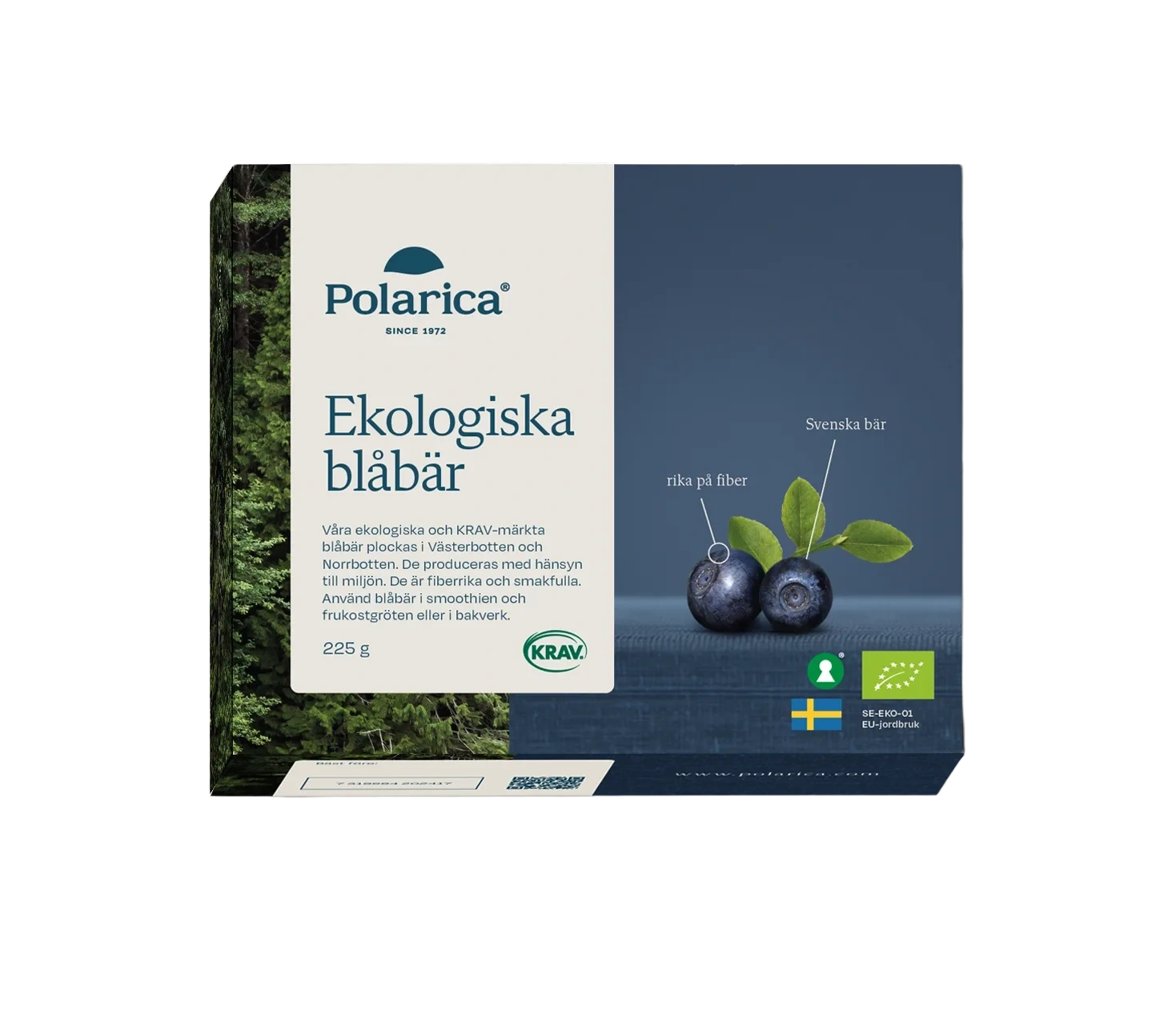 Blåbär KRAV 10x225g