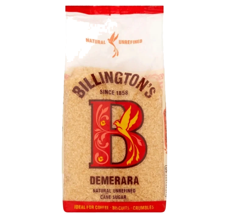 Rørsukker Demerara Uraffinert 500g Billingtons