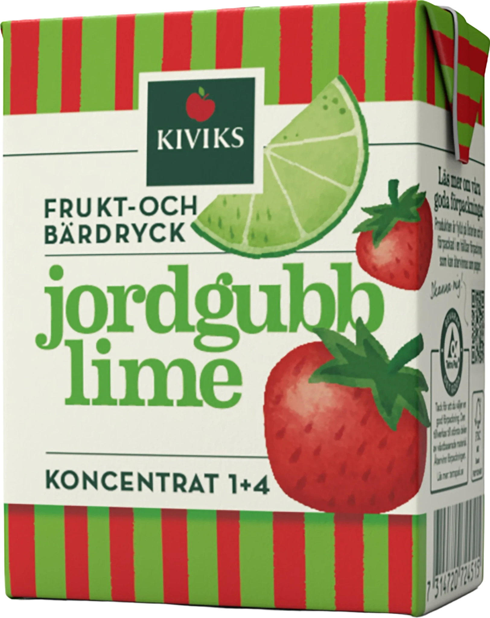 Jordgubb/Limedryck koncentrat