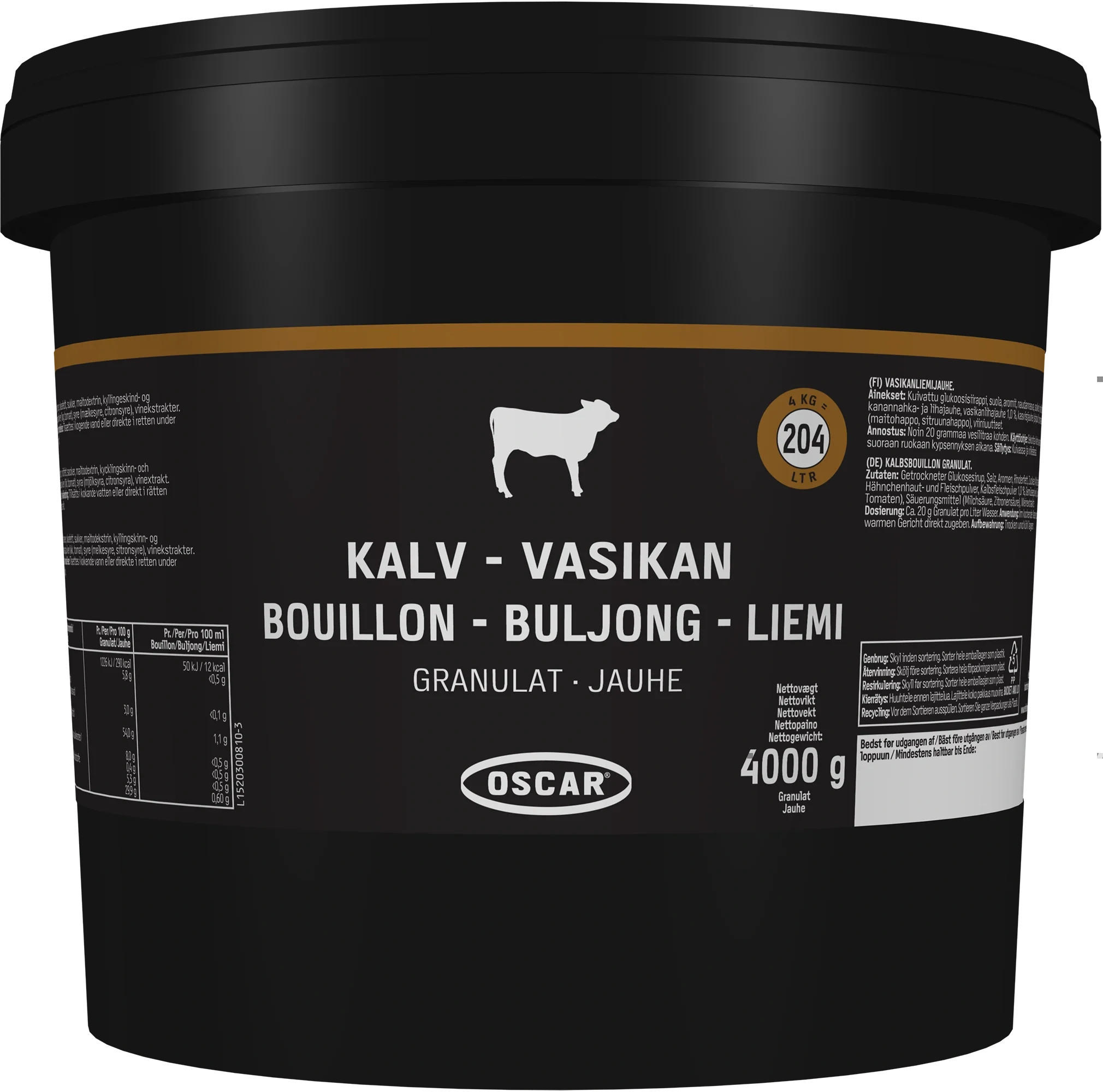 Kalvbuljong granulat