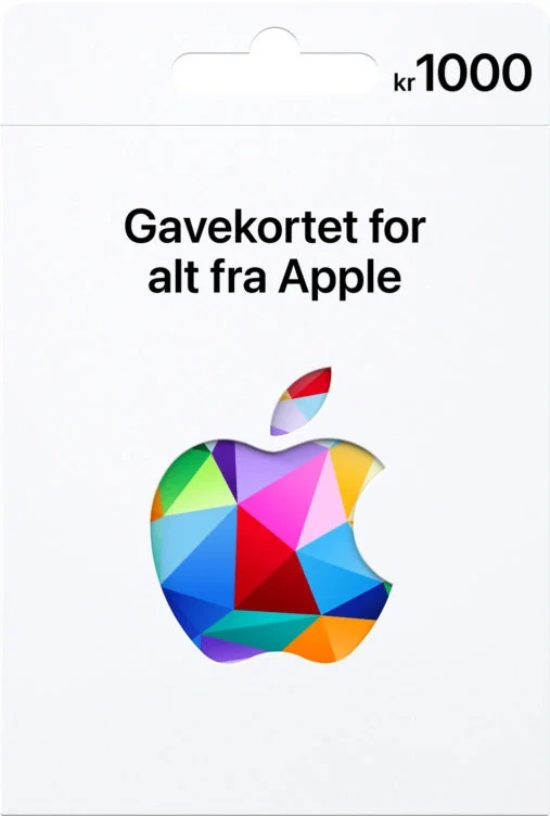 Apple Gc Gavekort Kr 1000