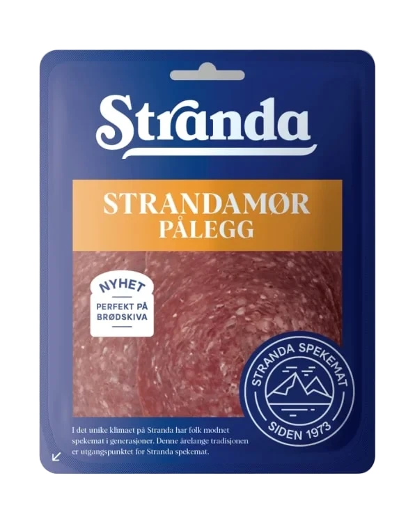 Strandamør skivet 80g Stranda