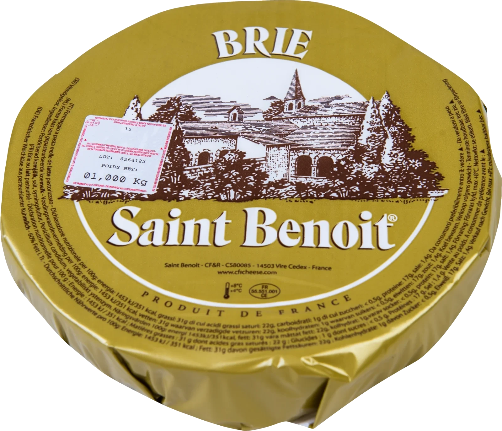 Fransk brie vitmögelost